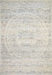 Dynamic Rugs DARCY 1126-157 Ivory and Blue and Gold